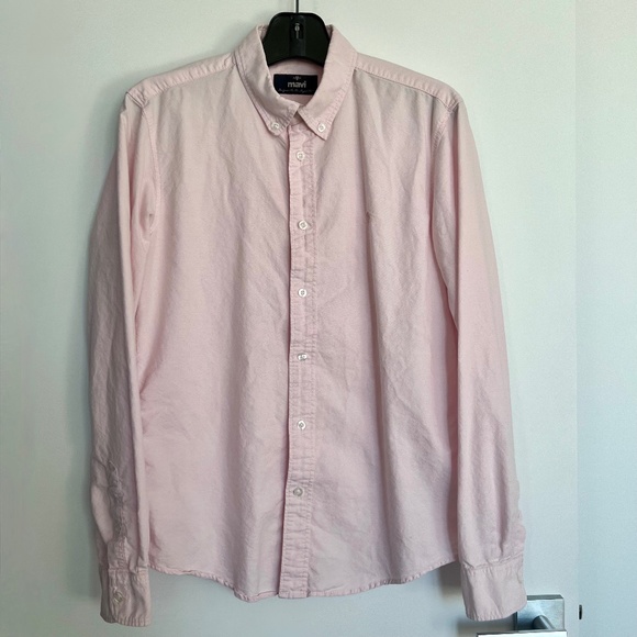 Mavi Fitted Logo LS Oxford Shirt - Picture 4 of 7